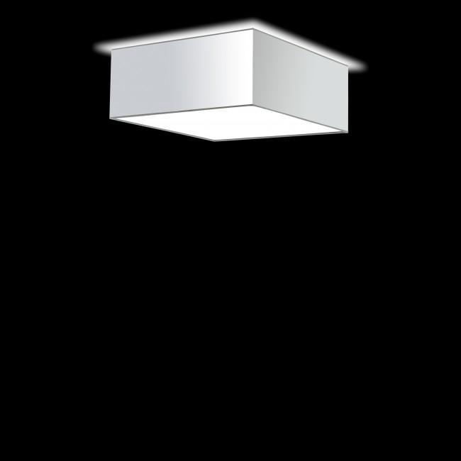 Square 50X50 cm 2 luci - Plafoniera moderna