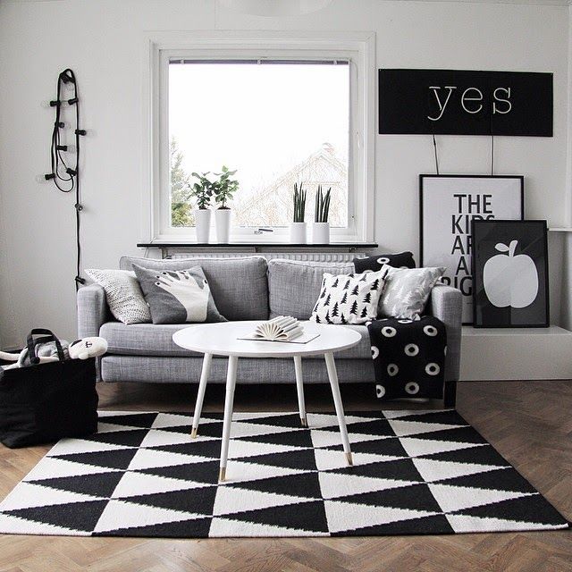 Black and White per un arredamento moderno e di stile