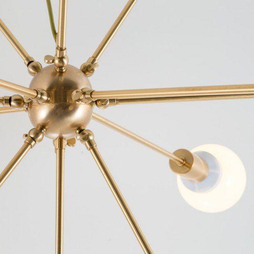 Atom 80 cm - Modern chandelier, Suspension
