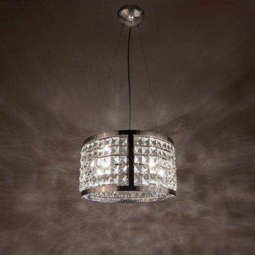 Circles 60 cm 6 lights - Crystal chandelier