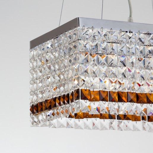 Lucciola 80 cm 7 lights 658 crystals - Crystal chandelier