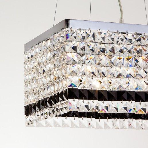 Lucciola 80 cm 7 lights 658 crystals - Crystal chandelier