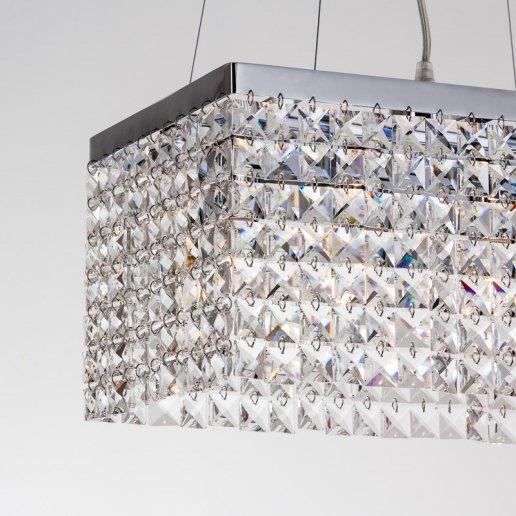 Firefly 100 cm 9 lights E14 - 784 crystals - Crystal chandelier