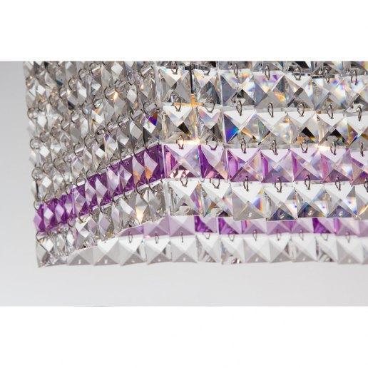 Lucciola 80 cm 7 luces 658 cristales - Araña de cristal