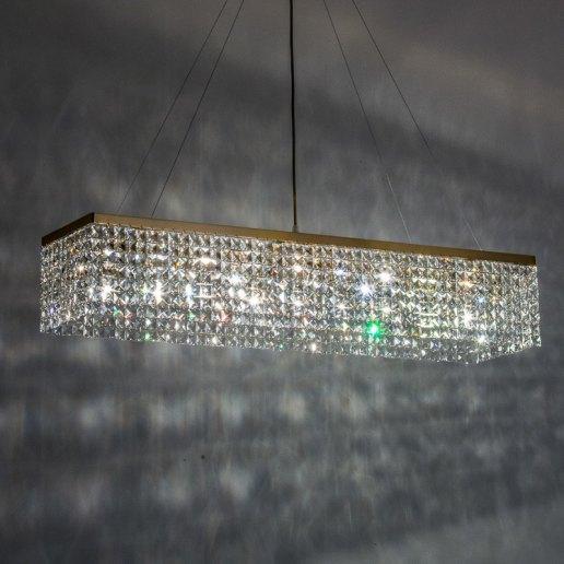 Firefly 100 cm 9 lights E14 - 784 crystals - Crystal chandelier