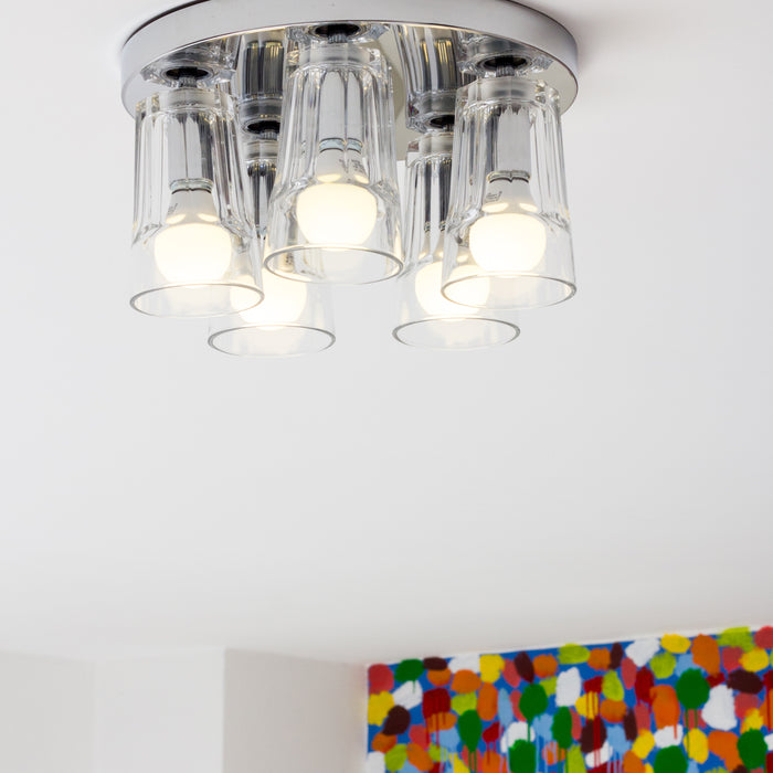 Sunglass Mojito 5 luces – Plafón moderno