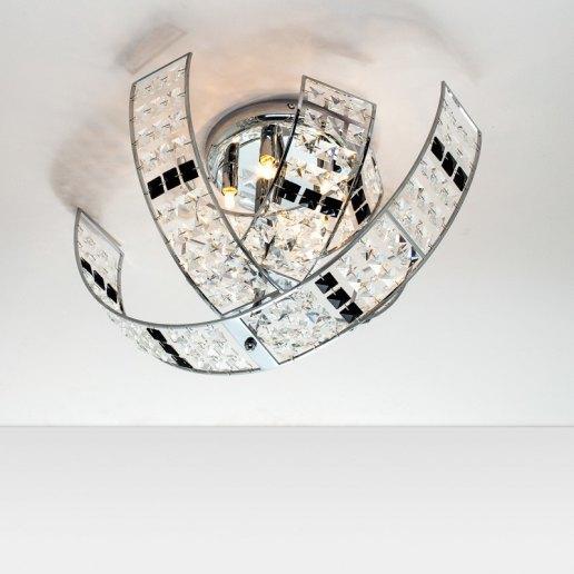 Diamante - Lámpara de techo de cristal