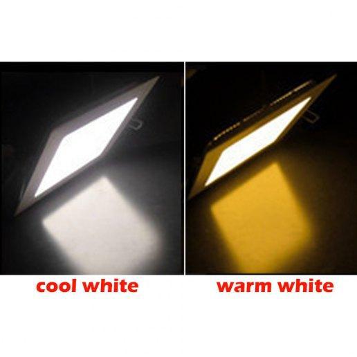 Foco empotrable LED Slim cuadrado 6w (120mm)