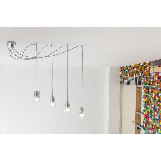 Sunglass Mojito S4 4 lights decentralized - Modern chandelier